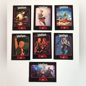 MegaMetal Mega Metal 1991 Judas Priest Card Set Lot